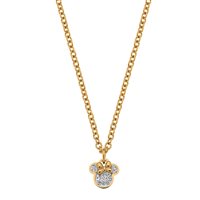 Collana Disney Bambino DISNEY PREZIOSI PER BAMBINI IN ACCIAIO MICKEY in Acciaio Zirconia N600581YRWL-B.CS